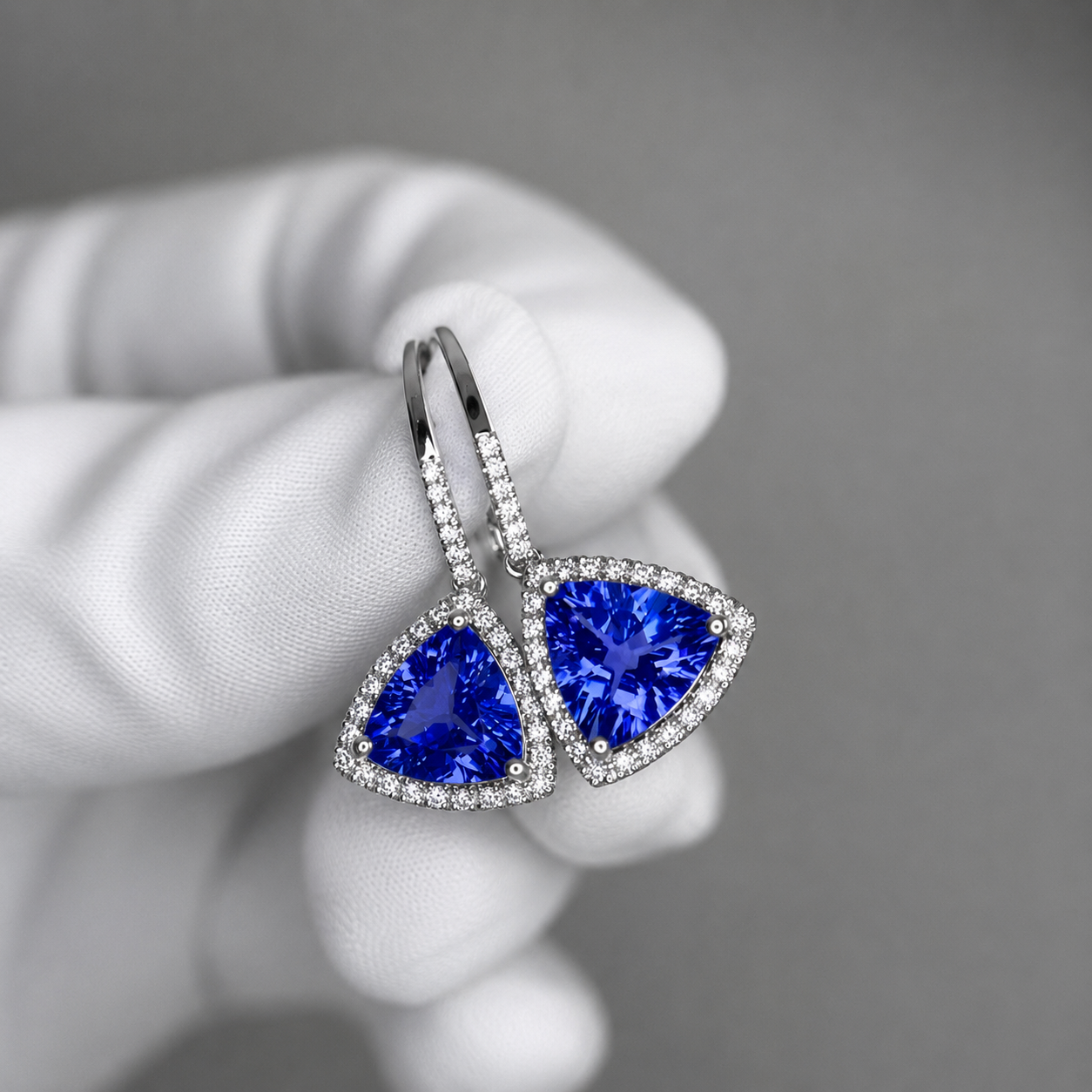tanzanite earrings