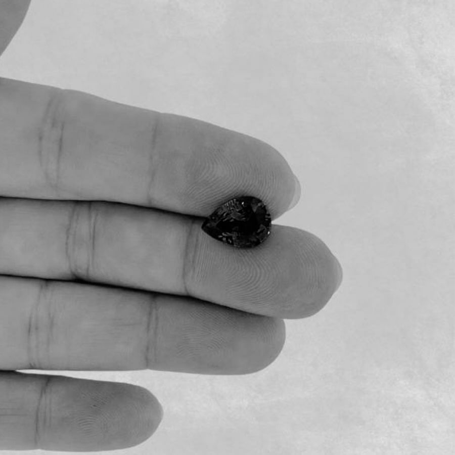 3.02 Carat PearCut Tanzanite Gemstone