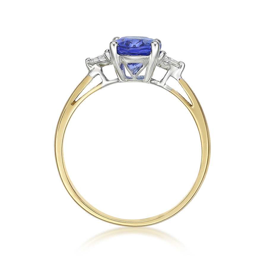 Classic 1.67 Ct Tanzanite Ring – Made to Order