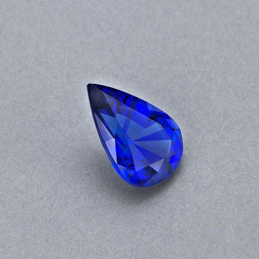 10.90 Carat Pear Cut Tanzanite Gemstone