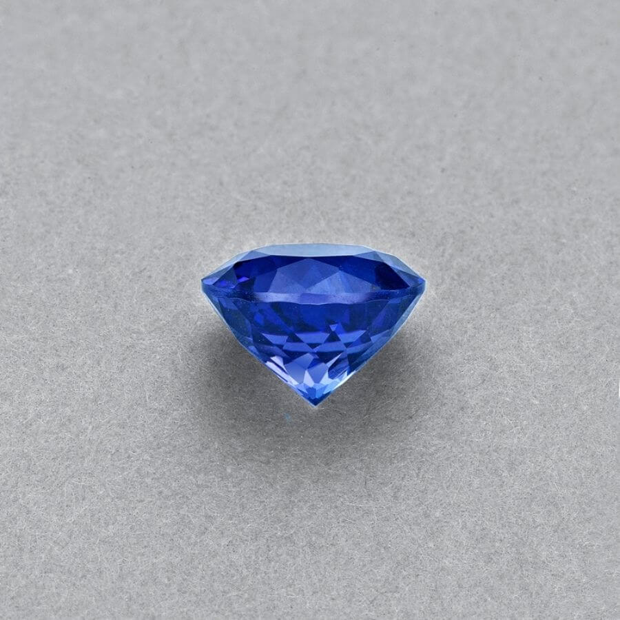 3.42 Carat Round Cut Tanzanite Gemstone