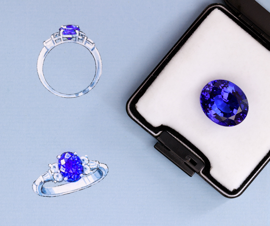 Made to Order Tanzanite Jewelry Designs