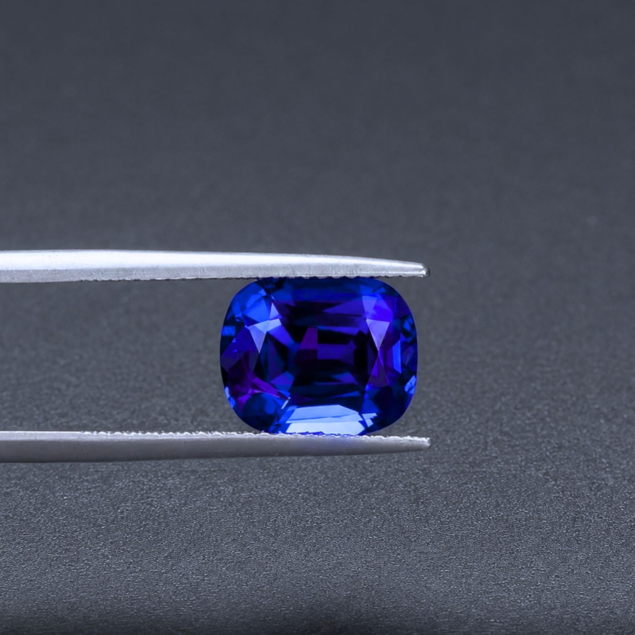 10.03 Carat Tanzanite Cushion Cut Gemstone