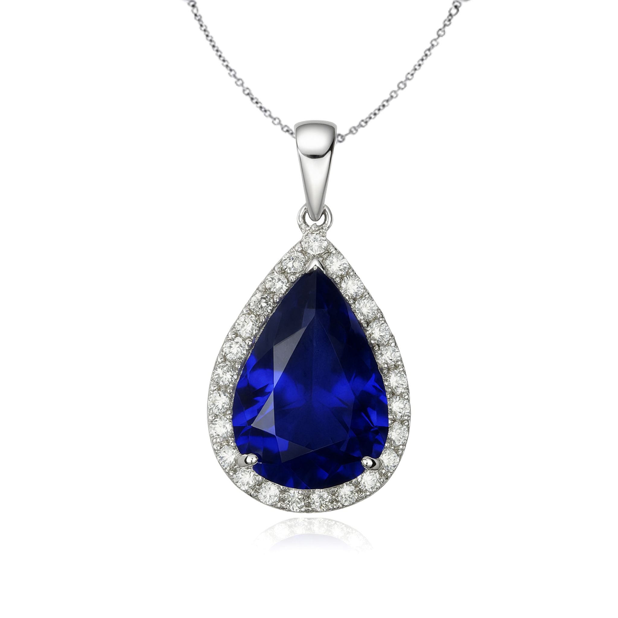 Pear Tanzanite Pendant 6 Carats