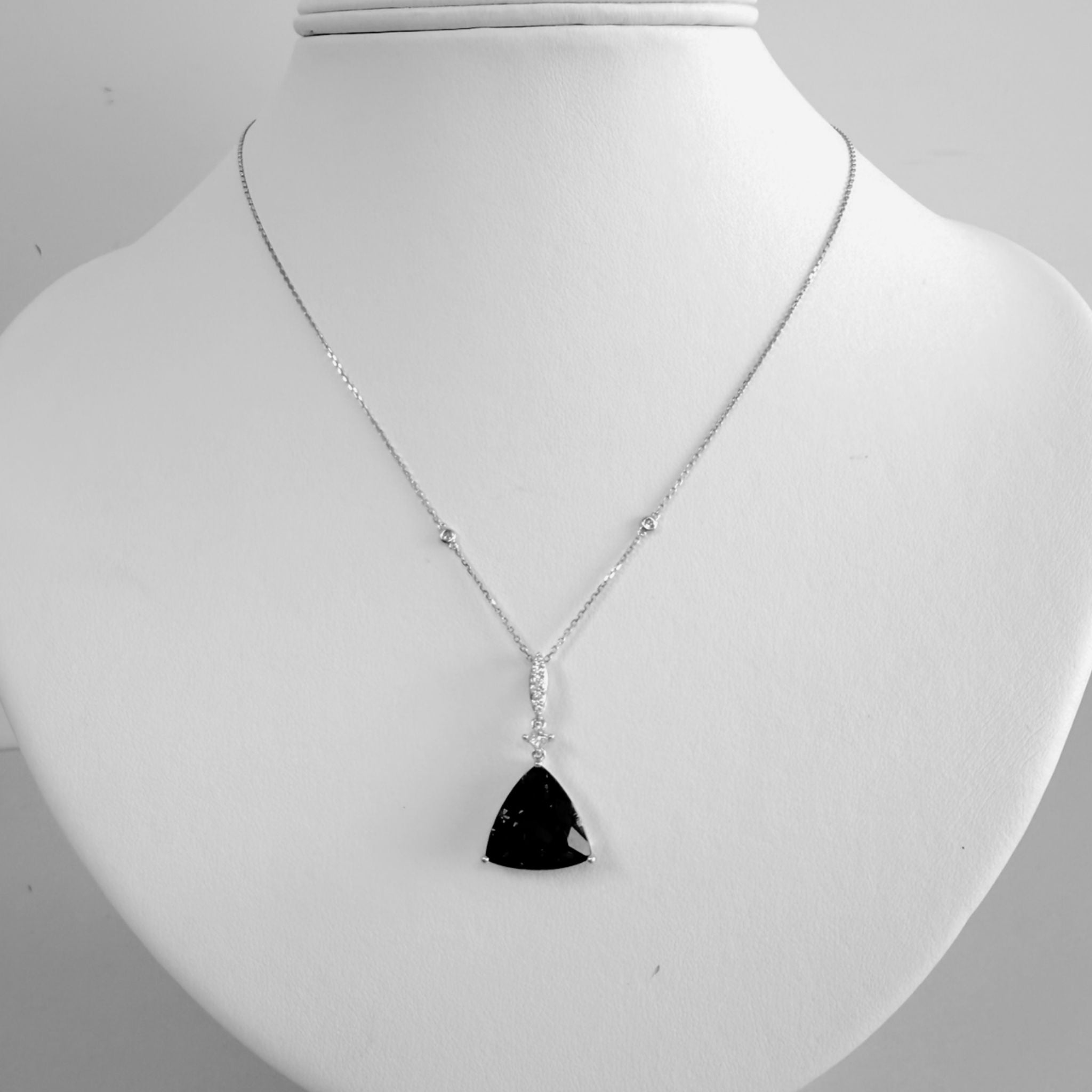 20.00 Carat Trillion Cut Tanzanite Pendant – Investment Grade